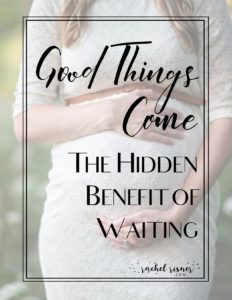 Having survived 48 days pregnant while post-due-date, I know the pain of waiting firsthand! Check out this post and see the hidden benefit of waiting.